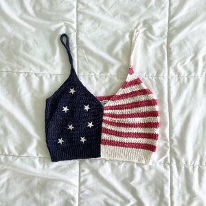 AE 4th of July crochet top
